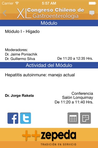 XL Congreso Chileno de Gastroenterología screenshot 4