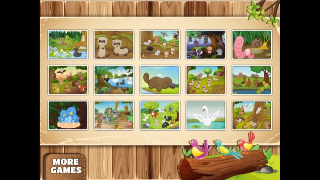 Big Forest Puzzle - free game for toddlers and kids with ani(圖5)-速報App