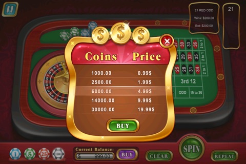 Las-Vegas Roulette Free - Legend-ary Roulette-Table screenshot 4