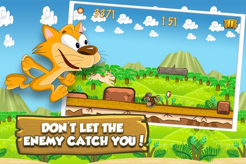 Farm Animal Runners - Lost In The Wilderness Adventure screenshot 4