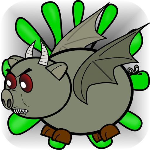 Monster Zombie Pigs Soar Icon