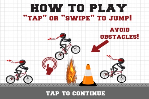 Crazy Stickman Biker - Xtreme Bike Stunts screenshot 4