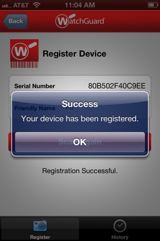 WatchGuard Registration screenshot 4