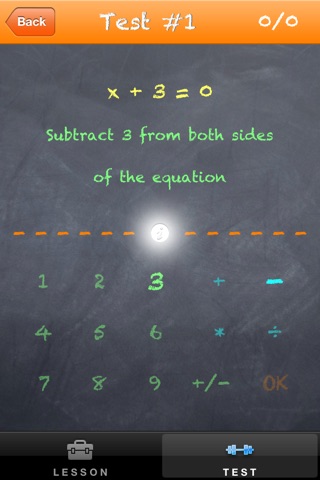 Solving First Degree Equations screenshot 4