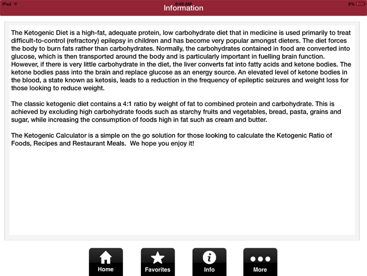 Ketogenic Diet Calculator. screenshot-3