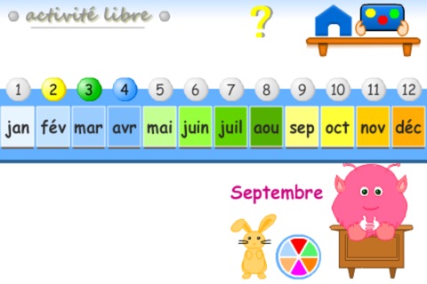 Apprendre les mois de l'année - by LudoSchool screenshot 2