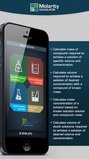 Molarity Calc(圖1)-速報App