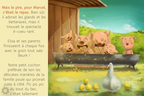 Marcel, le cochon qui avait peur de se salir - Lite screenshot 2