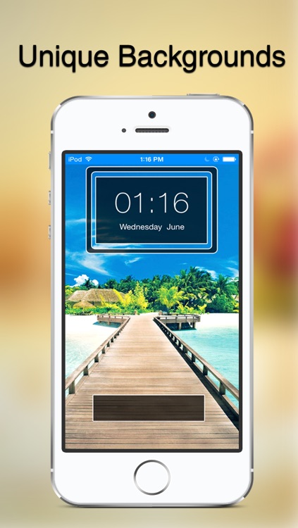 Lockz - Custom Lockscreen wallpaper for iOS7