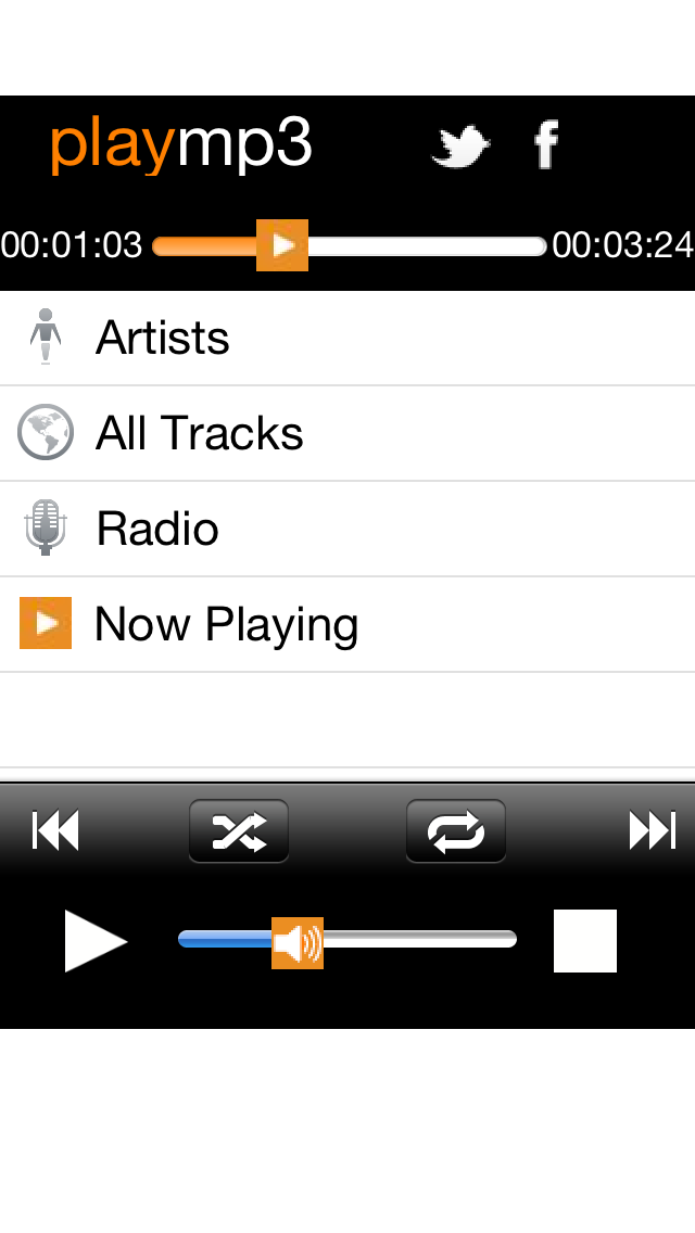 MP3 Player PRO with Radio screenshot 2