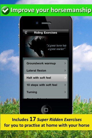 Riding Exercises - Horsemanship Lessons for Equestrians screenshot 2