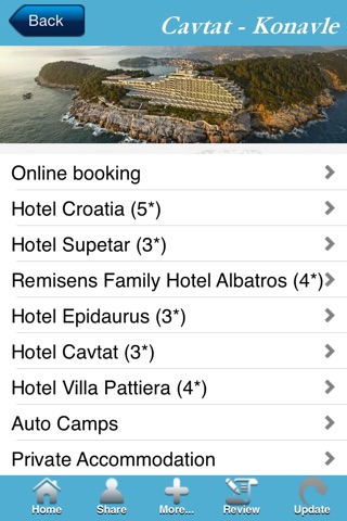 Cavtat Konavle - travel guide screenshot 2