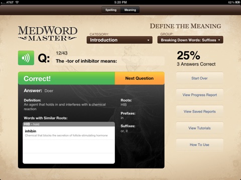 MedWord Master Free screenshot 3