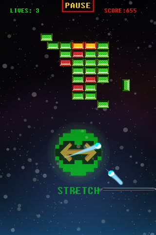 Space Bricks Breaker Free screenshot 4