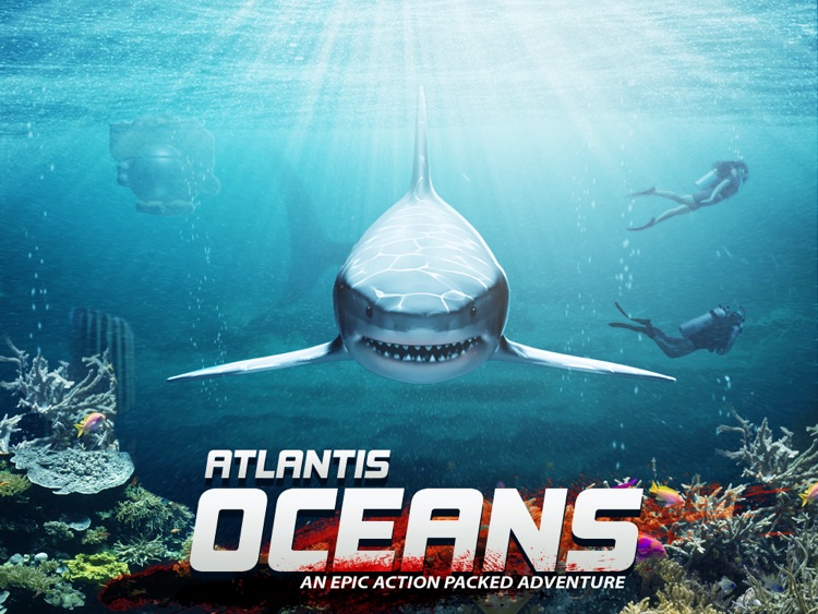 Atlantis Oceans HD Free Scuba Diving Shark Dolphin Fish Whale screenshot-0