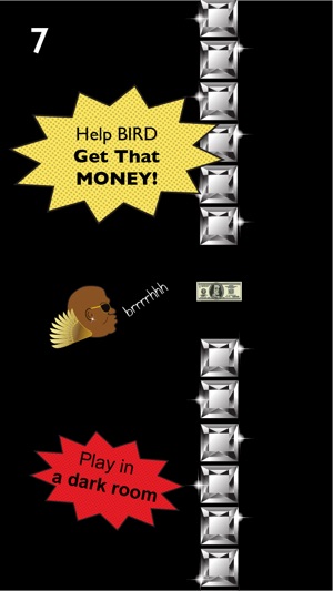 Bling Bird - Tiny flappy flyer collect hundred dollar bills(圖2)-速報App