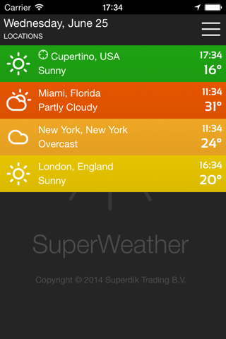 SuperWeather App Free screenshot 4