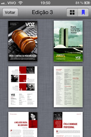 Revista Voz do Advogado - OAB/DF screenshot 3