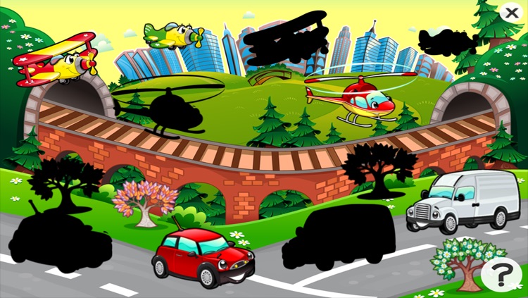 City vehicles game for children age 2-5: Train your skills for kindergarten, preschool or nursery school! screenshot-3