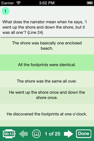 11 +  English Comprehension screenshot 3