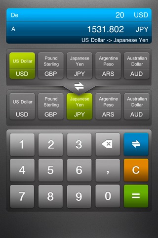 Currency Converter! screenshot 3