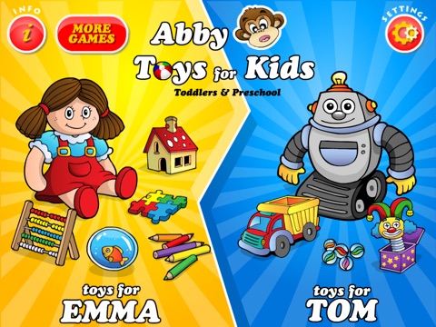 Abby Monkey® Toys for Kids: Preschool learning activity games screenshot 2