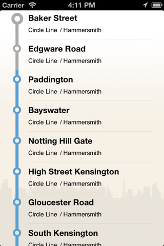 Guide Metro London screenshot 2