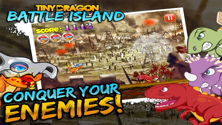 Tiny Dragon Battle Islands: Heroes vs Monsters, Evolution of a Hero in a Major Action Mayhem unleashed on the Devious & Shattered Island screenshot-4