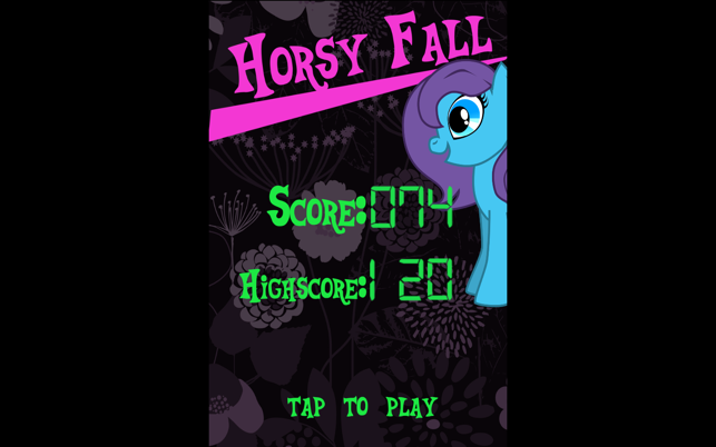 My Horsy Fall - a little drop down adven