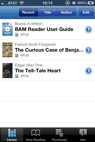 BAM Reader 2 screenshot 2