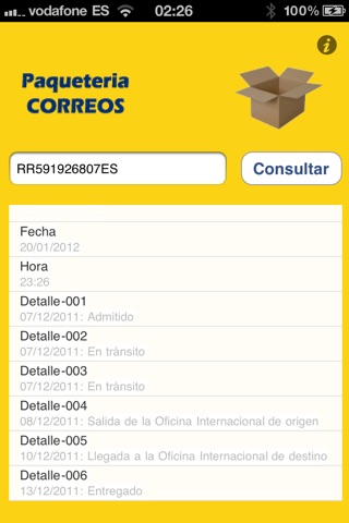 Correos España screenshot 4