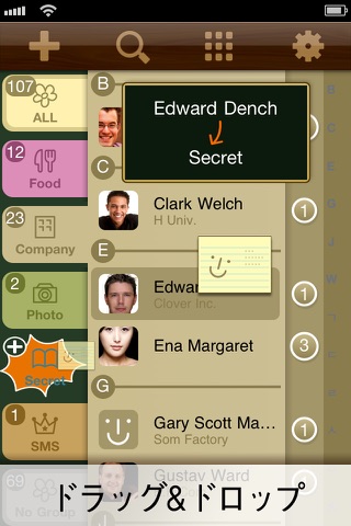 PowerContact (Contacts Group Management with Color & Icons) screenshot 3