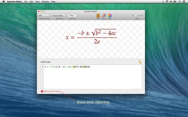 Equation Service 1.0 Free Download For Mac