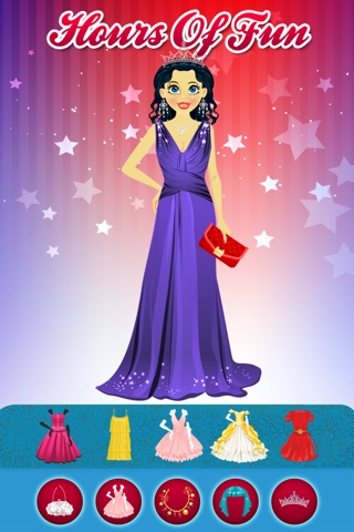 Dressing Up Your Own Fashion Prom Queen - For Kids screenshot 2