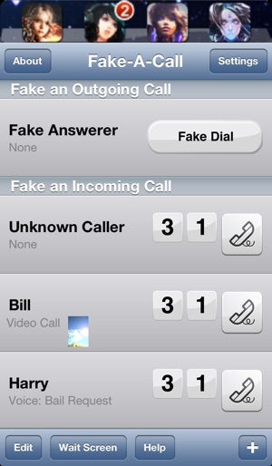 Fake-A-Call Free ™(圖4)-速報App