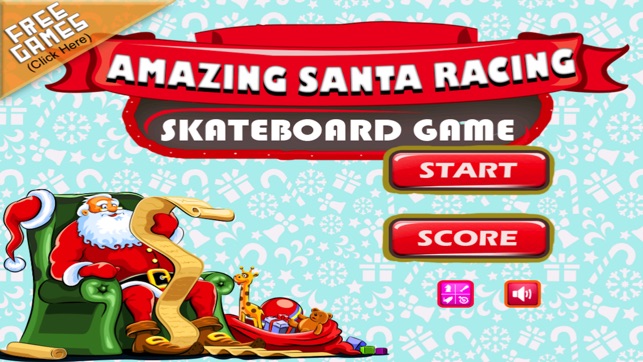 Amazing Santa Racing Skateboard Game - Full Version(圖5)-速報App