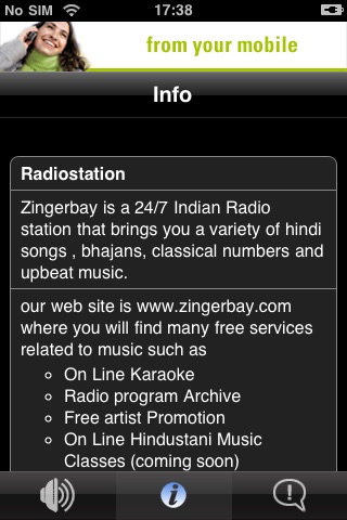 Zingerbay Radio screenshot 2