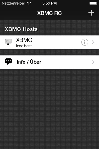 XBMC RC screenshot 3
