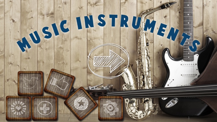 Matching Game Music Instruments Photo