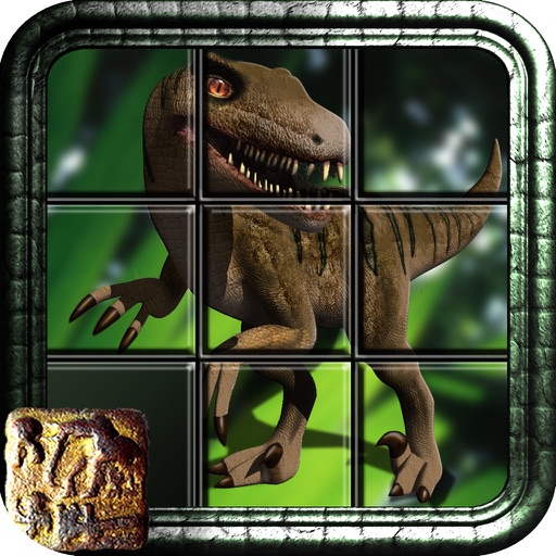 Dinosaur Slider for iPad Free icon