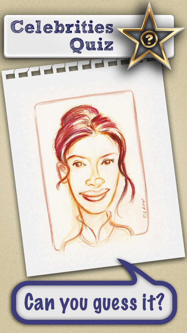 How to cancel & delete Celebrities Quiz: Famous Stars Caricatures from iphone & ipad 1