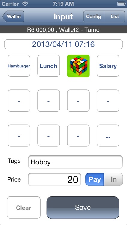 Osaifu - Share your wallet