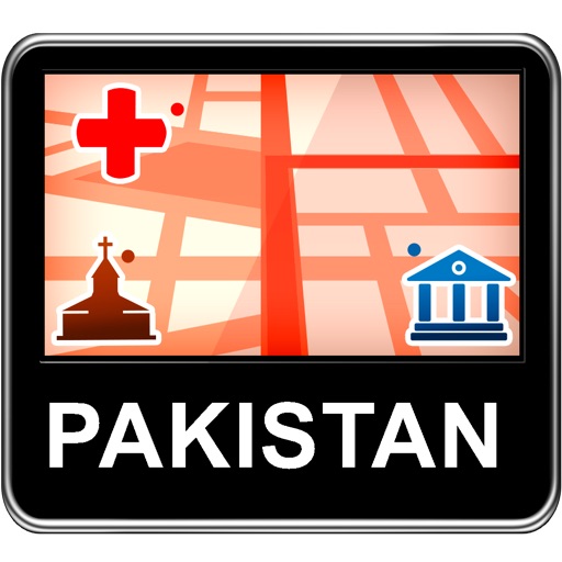 Pakistan Vector Map - Travel Monster icon