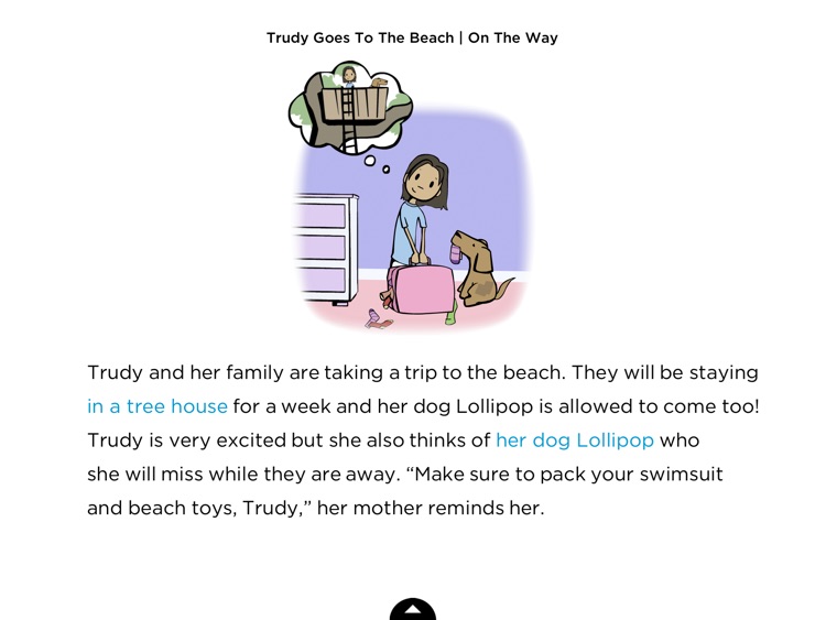 storysmart1: Trudy Goes to the Beach - Social Language Skills