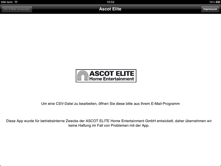 Ascot Elite CSV