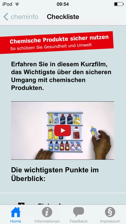 cheminfo app