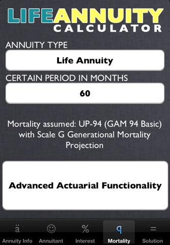 Life Annuity Calculator screenshot 4