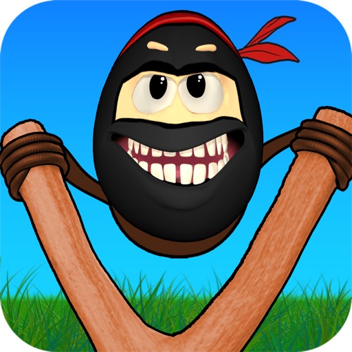 Crazy Ninja Egg Clumsy Jump iOS App