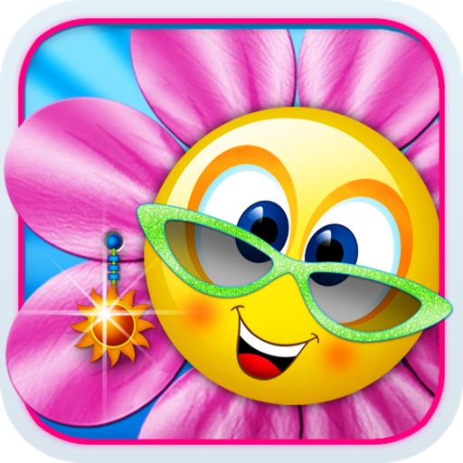 Singing Daisies - a dress up & make up games for kids Icon