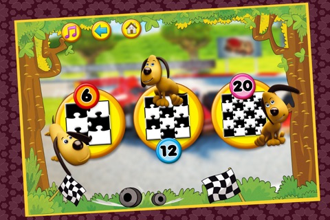 Jigsaw puzzles - Racing machines by Bernard screenshot 2